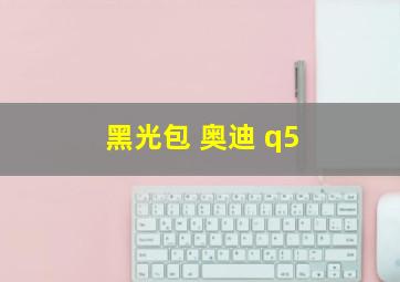 黑光包 奥迪 q5